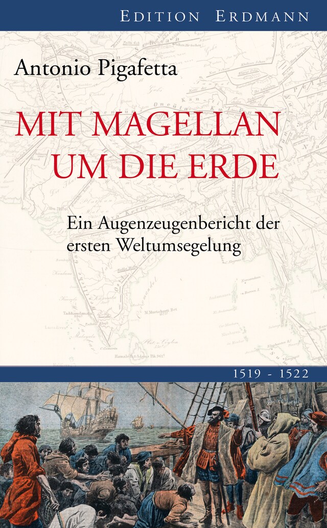 Book cover for Mit Magellan um die Erde