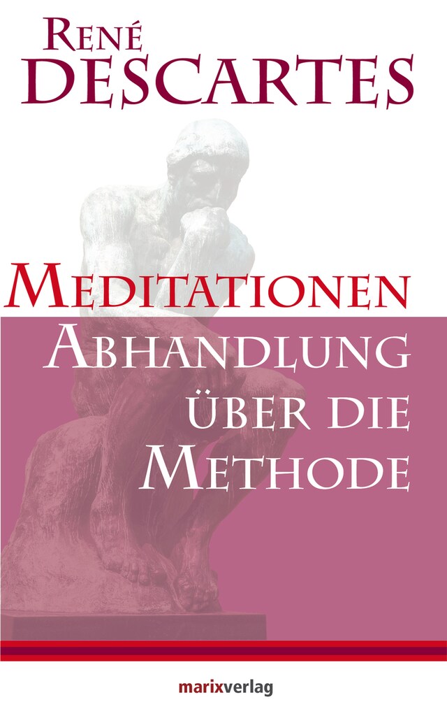 Buchcover für Meditationen / Abhandlung über die Methode