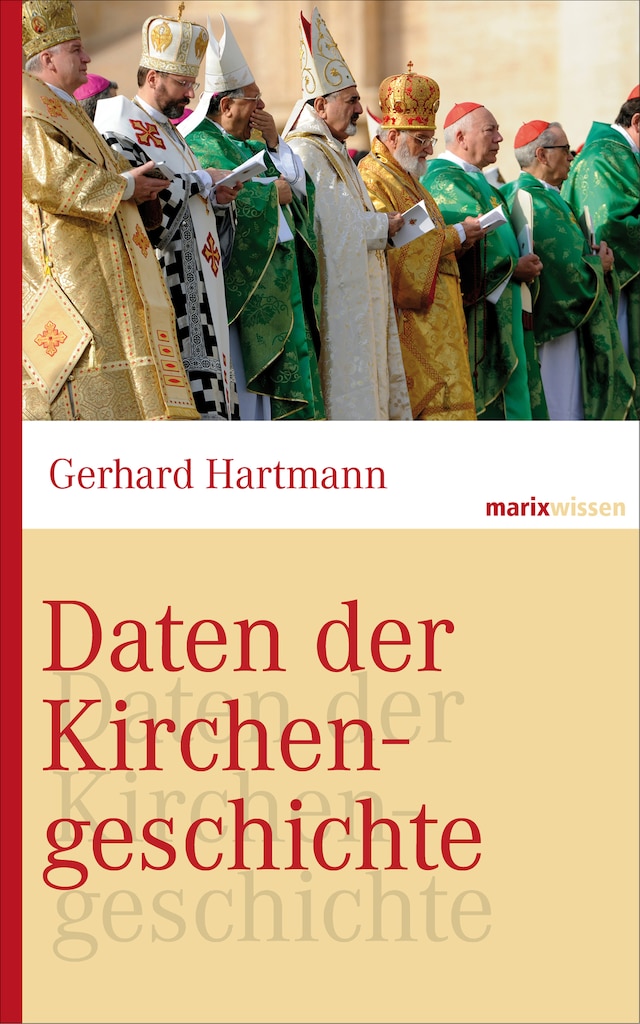 Portada de libro para Daten der Kirchengeschichte