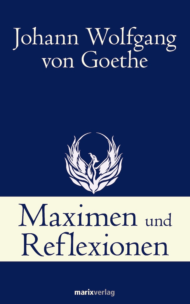 Okładka książki dla Maximen und Reflexionen