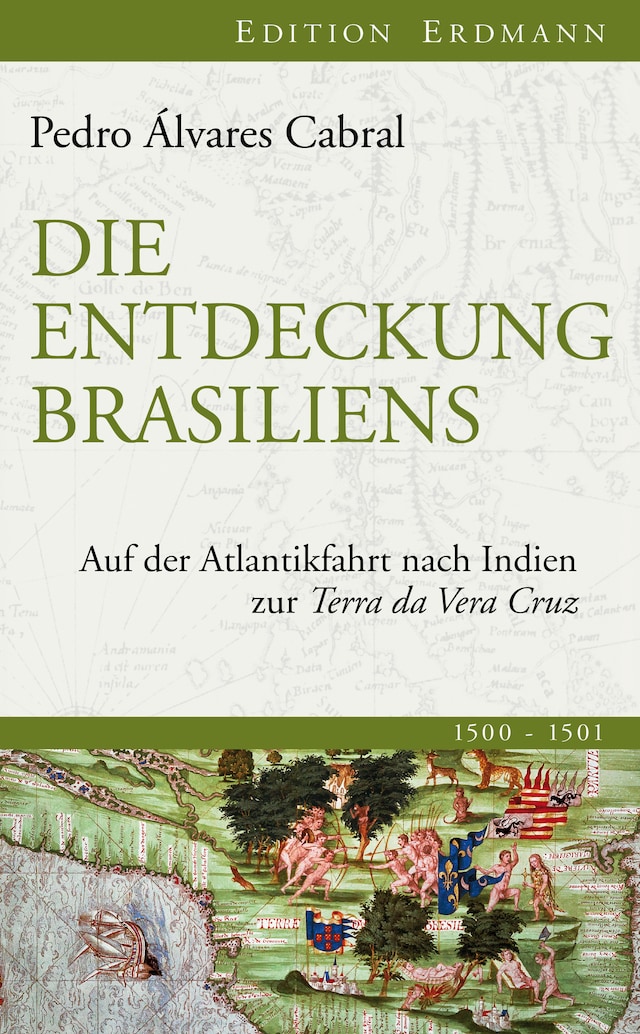 Kirjankansi teokselle Die Entdeckung Brasiliens