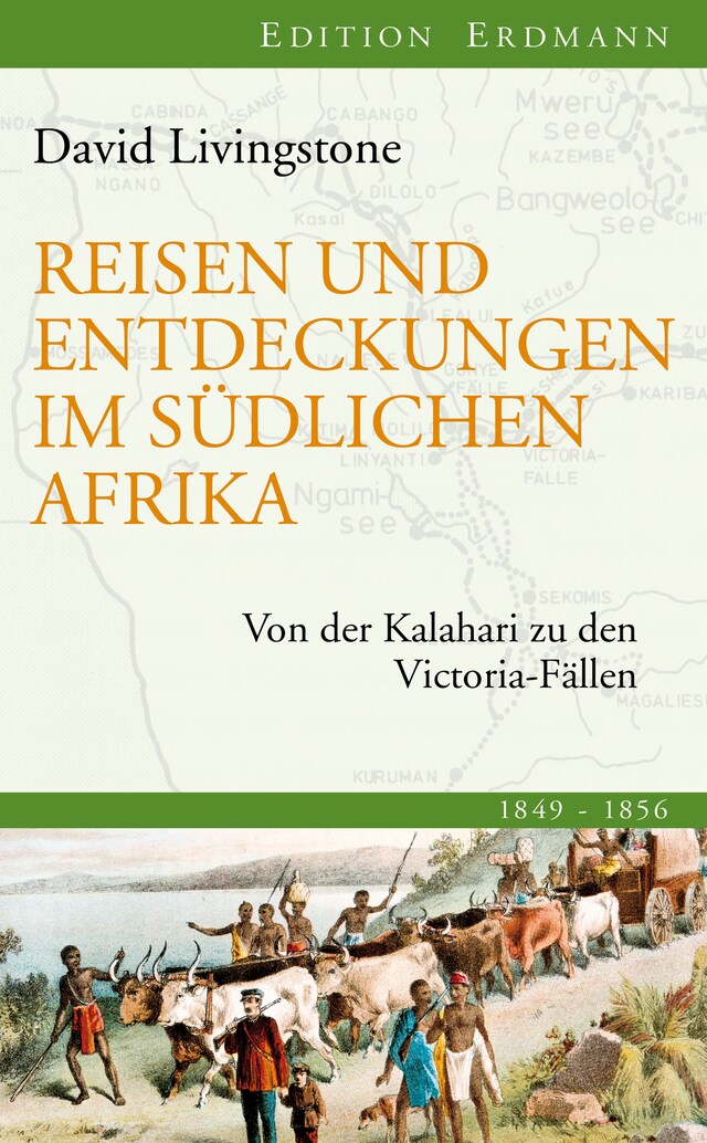 Kirjankansi teokselle Reisen und Entdeckungen im südlichen Afrika