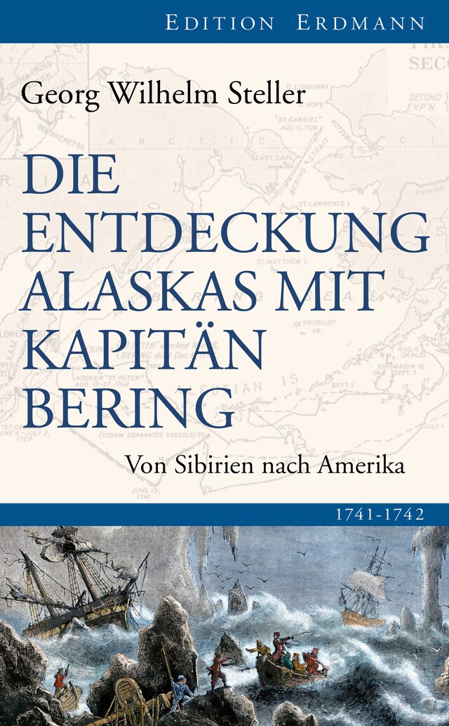 Kirjankansi teokselle Die Entdeckung Alaskas mit Kapitän Bering