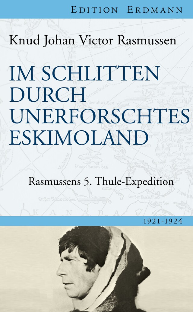 Copertina del libro per Im Schlitten durch unerforschtes Eskimoland