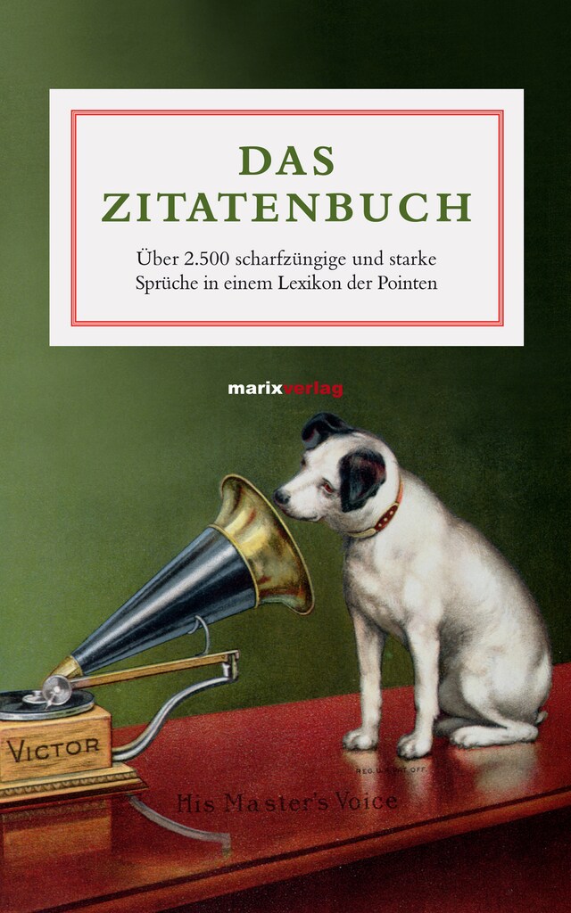 Book cover for Das Zitatenbuch