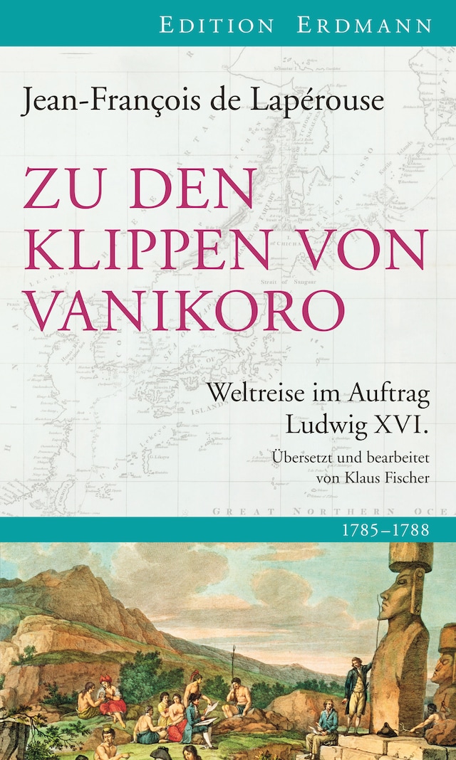 Kirjankansi teokselle Zu den Klippen von Vanikoro