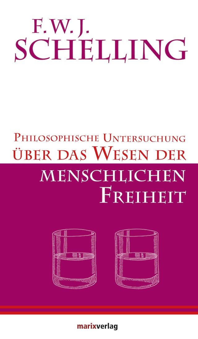 Buchcover für Philosophische Untersuchungen über das Wesen der menschlichen Freiheit