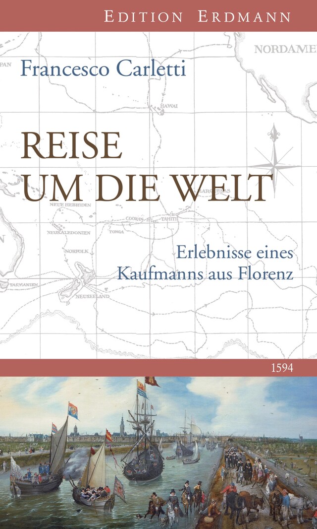 Buchcover für Reise um die Welt 1594