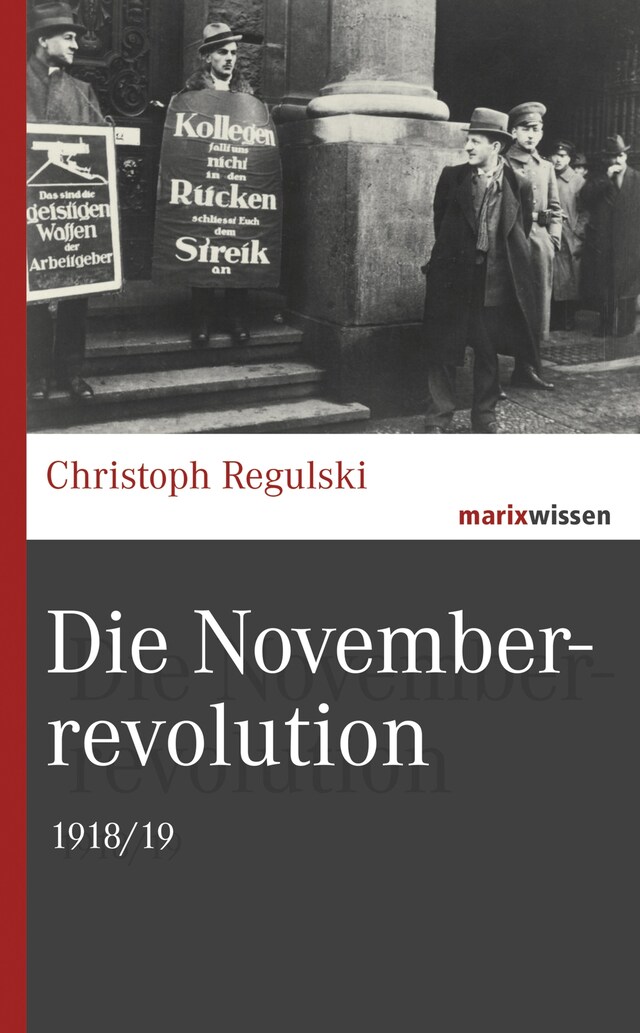 Book cover for Die Novemberrevolution