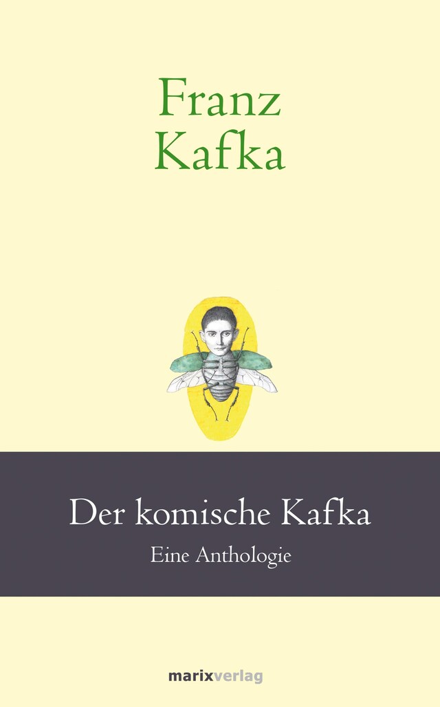 Kirjankansi teokselle Franz Kafka: Der komische Kafka