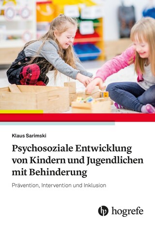 Psychosoziale Entwicklung von Kindern und Jugendlichen mit Behinderung bookCoverFor