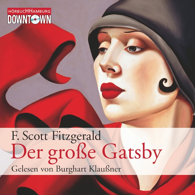 Kirjankansi teokselle Der große Gatsby (Filmausgabe)