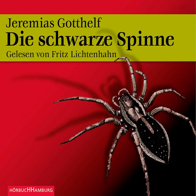 Book cover for Die schwarze Spinne