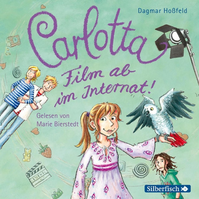 Couverture de livre pour Carlotta 3: Carlotta - Film ab im Internat!