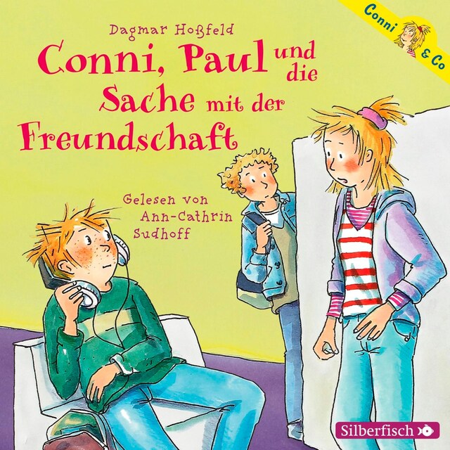 Portada de libro para Conni & Co 8: Conni, Paul und die Sache mit der Freundschaft
