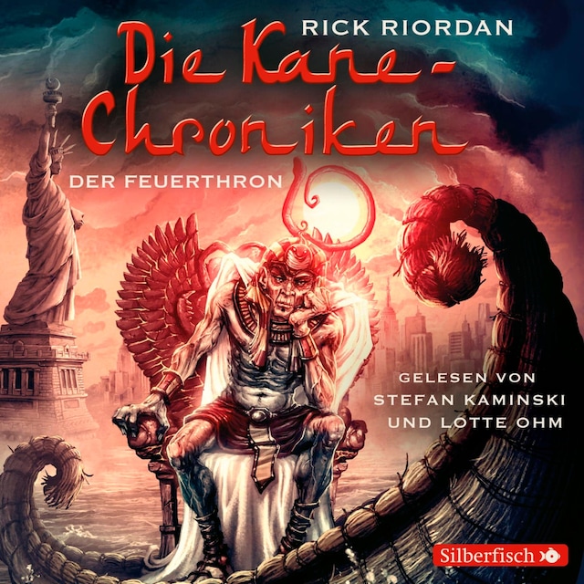 Book cover for Die Kane-Chroniken 2: Der Feuerthron