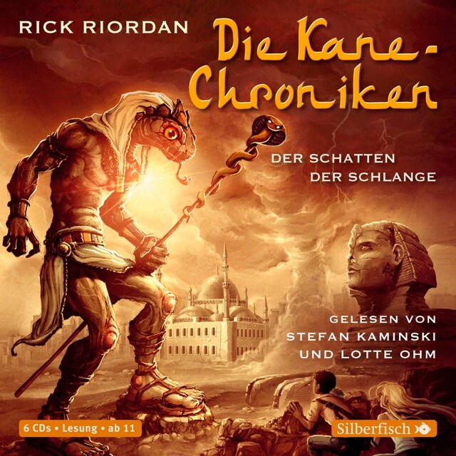 Buchcover für Die Kane-Chroniken 3: Der Schatten der Schlange