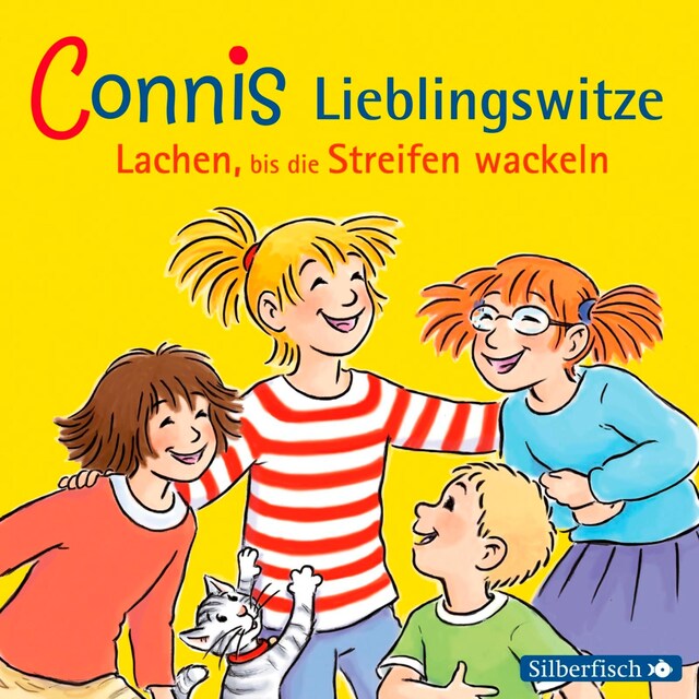 Portada de libro para Connis Lieblingswitze: Lachen, bis die Streifen wackeln (Meine Freundin Conni - ab 6)