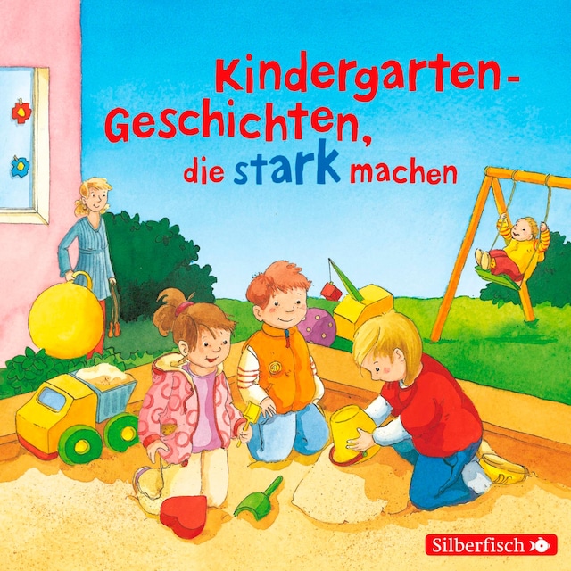 Buchcover für Kindergarten-Geschichten, die stark machen
