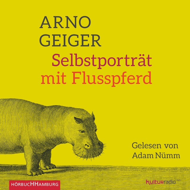 Book cover for Selbstporträt mit Flusspferd