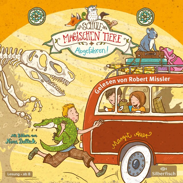 Book cover for Die Schule der magischen Tiere 4: Abgefahren!