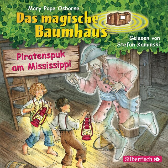Buchcover für Piratenspuk am Mississippi (Das magische Baumhaus 40)