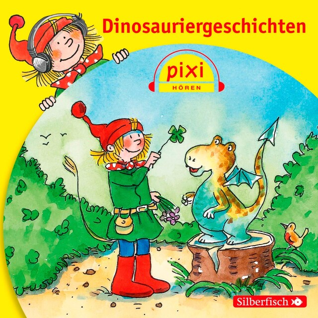 Copertina del libro per Pixi Hören: Dinosauriergeschichten