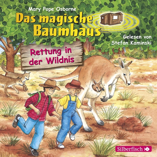 Bokomslag för Rettung in der Wildnis  (Das magische Baumhaus 18)