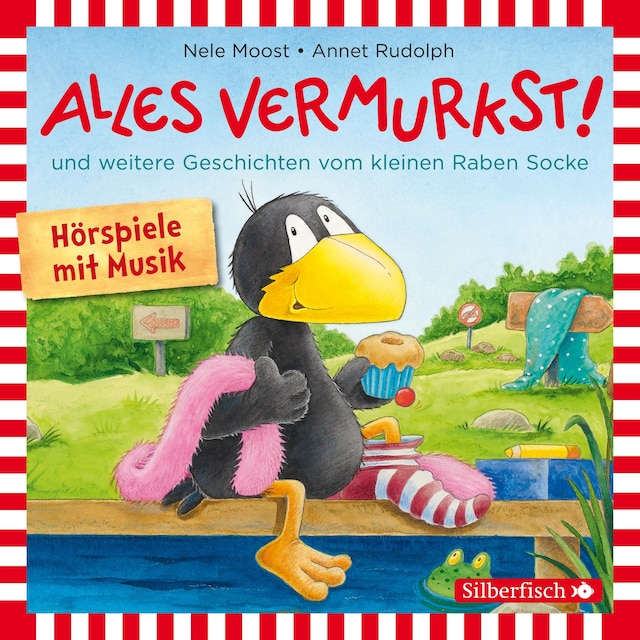 Okładka książki dla Alles vermurkst!, Alles geheim!, Alles saust um die Wette! (Der kleine Rabe Socke)