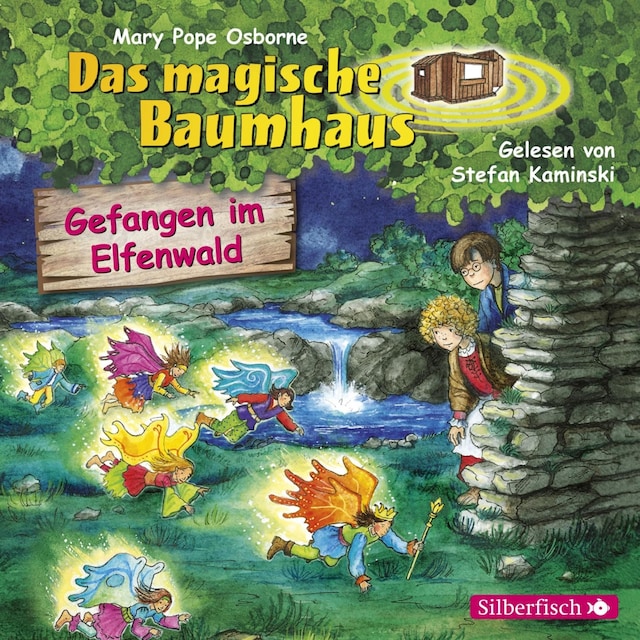 Okładka książki dla Gefangen im Elfenwald (Das magische Baumhaus 41)