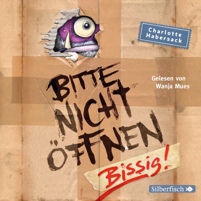 Book cover for Bitte nicht öffnen 1: Bissig!