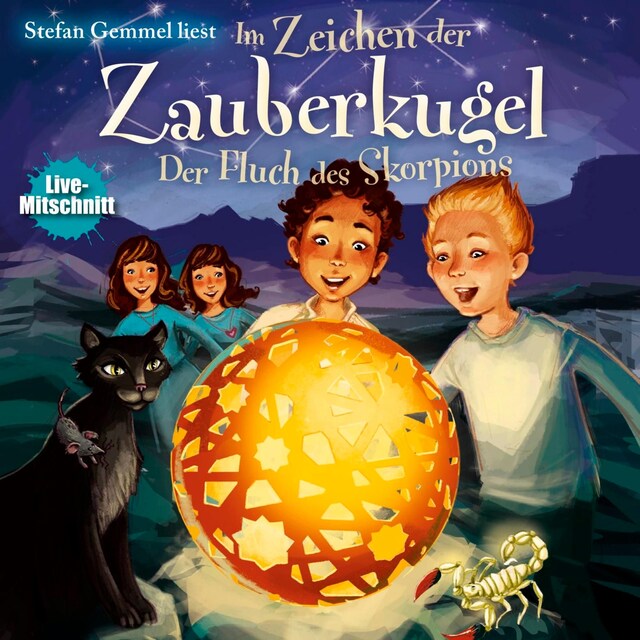 Boekomslag van Im Zeichen der Zauberkugel 2: Der Fluch des Skorpions