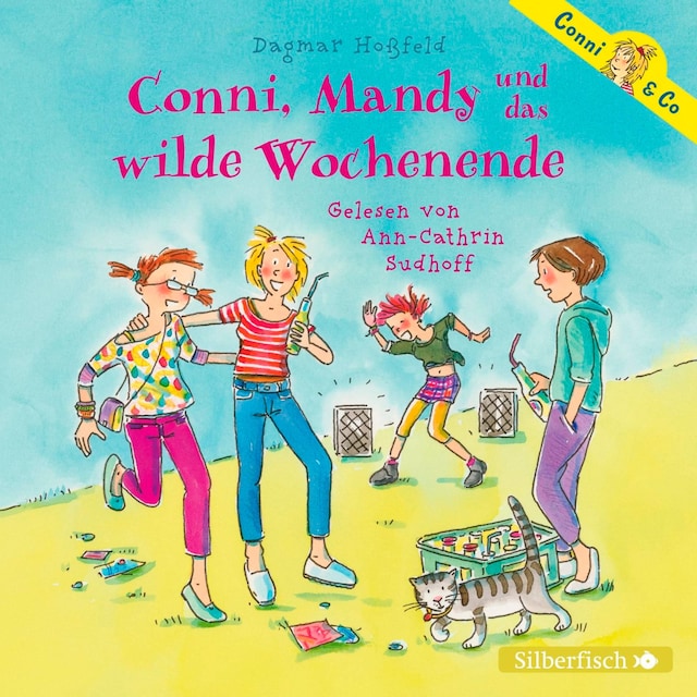 Portada de libro para Conni & Co 13: Conni, Mandy und das wilde Wochenende