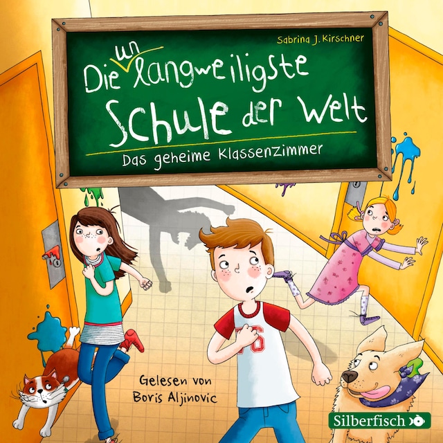 Kirjankansi teokselle Die unlangweiligste Schule der Welt 2: Das geheime Klassenzimmer