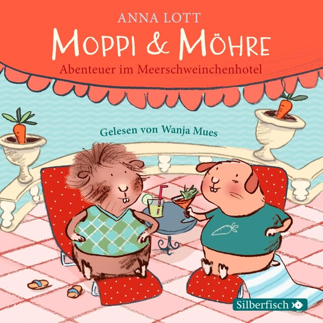 Book cover for Moppi und Möhre - Abenteuer im Meerschweinchenhotel
