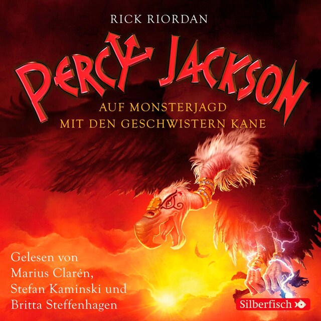 Book cover for Percy Jackson - Auf Monsterjagd mit den Geschwistern Kane