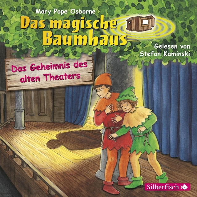 Book cover for Das Geheimnis des alten Theaters (Das magische Baumhaus 23)