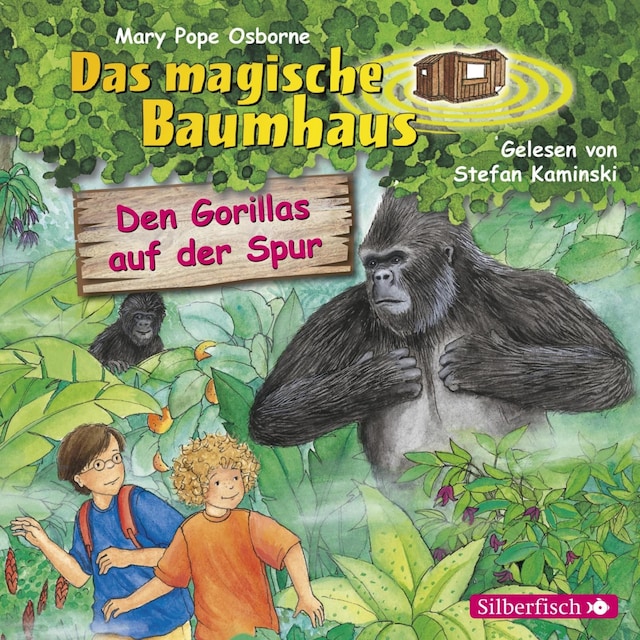 Okładka książki dla Den Gorillas auf der Spur (Das magische Baumhaus 24)