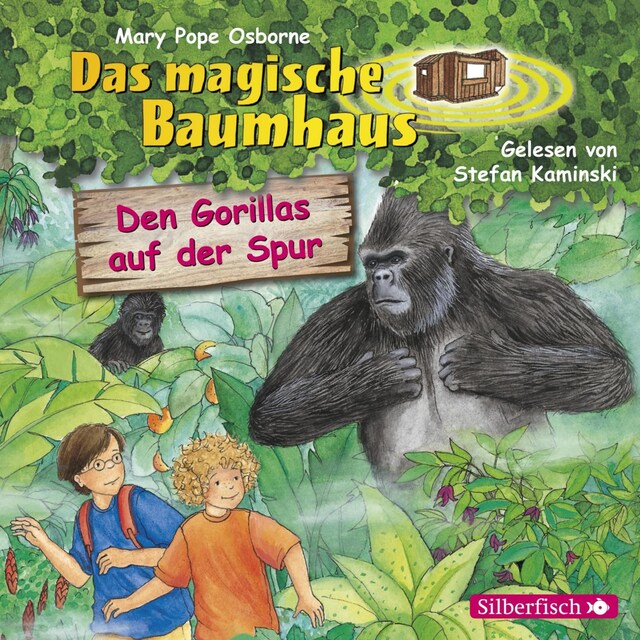 Boekomslag van Den Gorillas auf der Spur (Das magische Baumhaus 24)