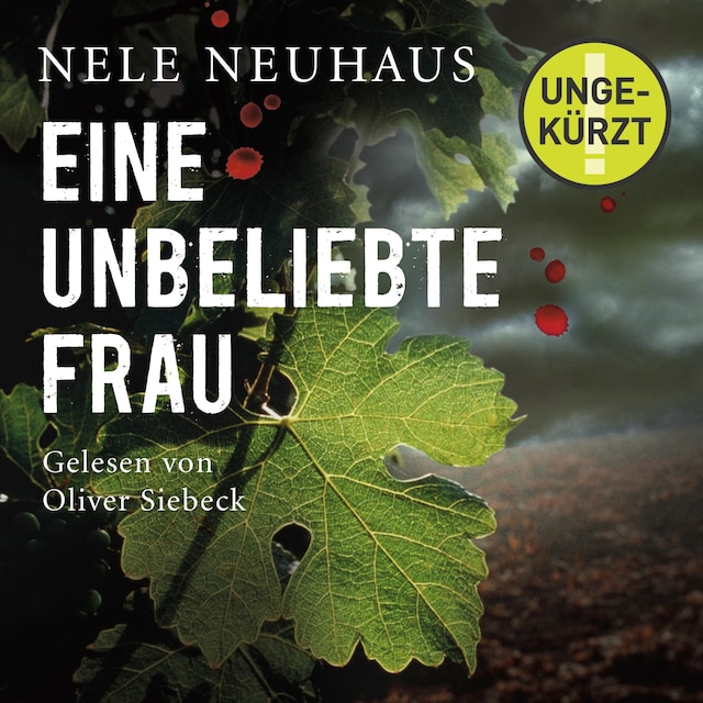 Book cover for Eine unbeliebte Frau (Ein Bodenstein-Kirchhoff-Krimi 1)