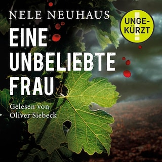 Eine unbeliebte Frau (Ein Bodenstein-Kirchhoff-Krimi 1) als Hörbuch
