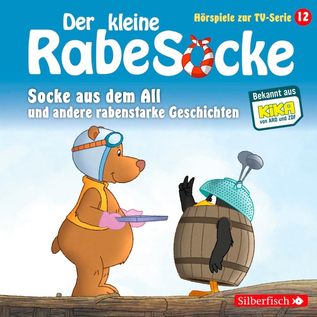 Buchcover für Socke aus dem All, Der Hypnotiseur, Streithähne (Der kleine Rabe Socke - Hörspiele zur TV Serie 12)