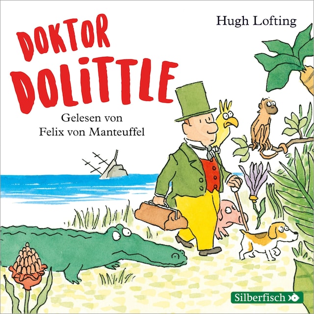 Kirjankansi teokselle Doktor Dolittle