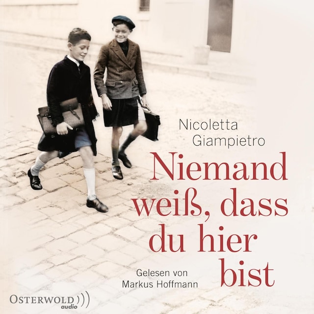 Couverture de livre pour Niemand weiß, dass du hier bist