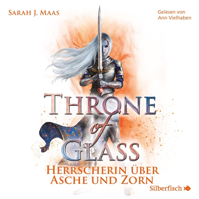 Book cover for Throne of Glass 7: Herrscherin über Asche und Zorn