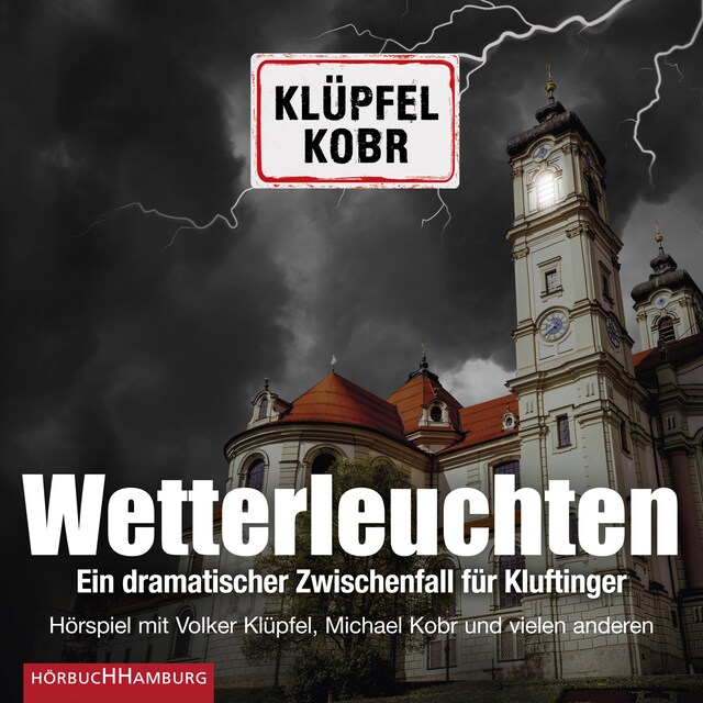 Kirjankansi teokselle Wetterleuchten. Ein dramatischer Zwischenfall für Kluftinger