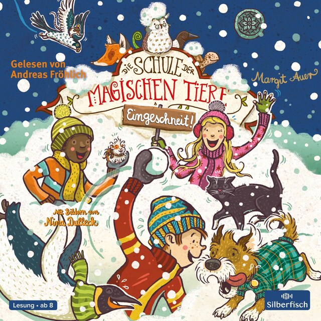 Portada de libro para Die Schule der magischen Tiere: Eingeschneit! Ein Winterabenteuer