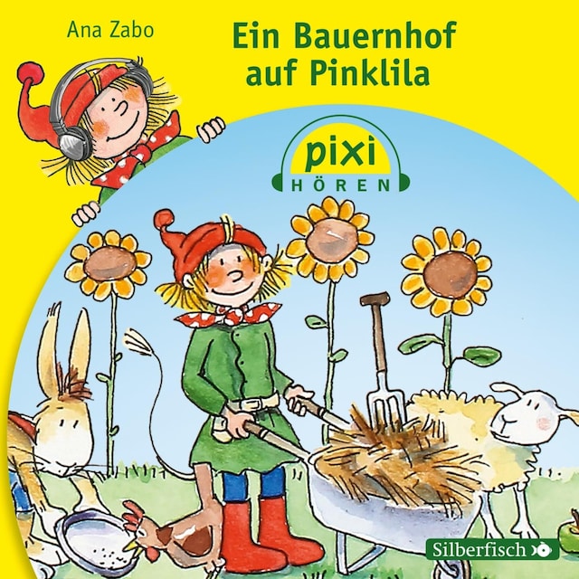 Buchcover für Pixi Hören: Ein Bauernhof auf Pinklila