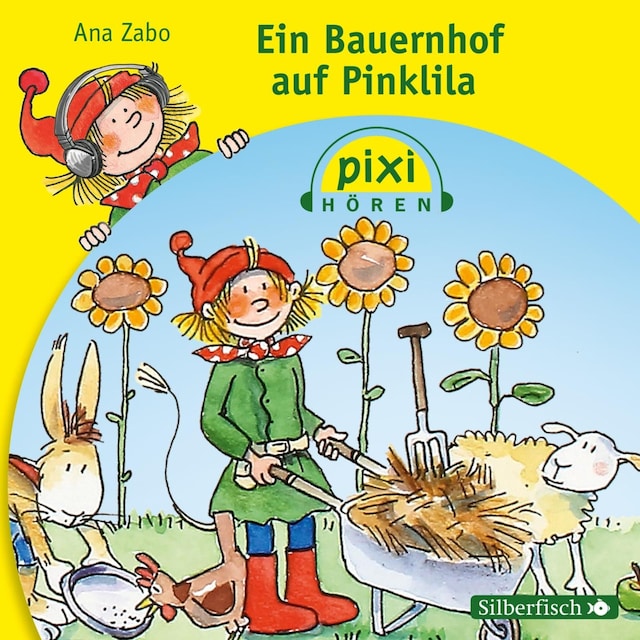 Couverture de livre pour Pixi Hören: Ein Bauernhof auf Pinklila