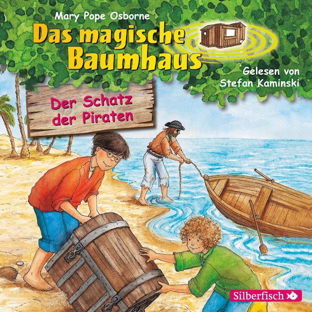 Okładka książki dla Der Schatz der Piraten (Das magische Baumhaus 4)